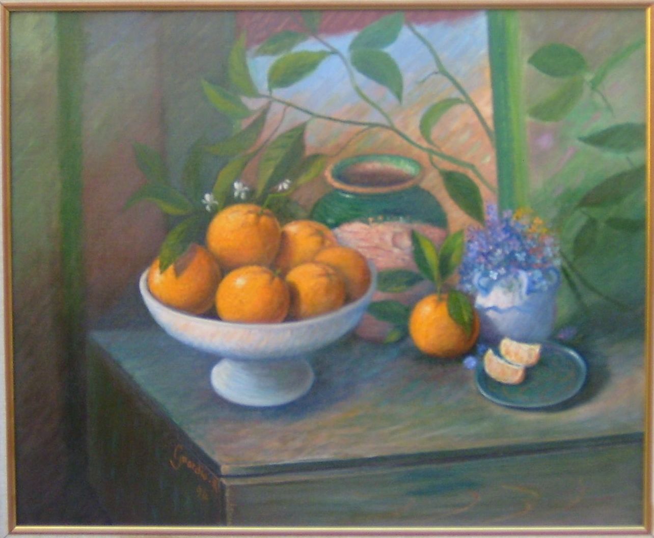 Galerie | nature morte aux oranges - Artwindow